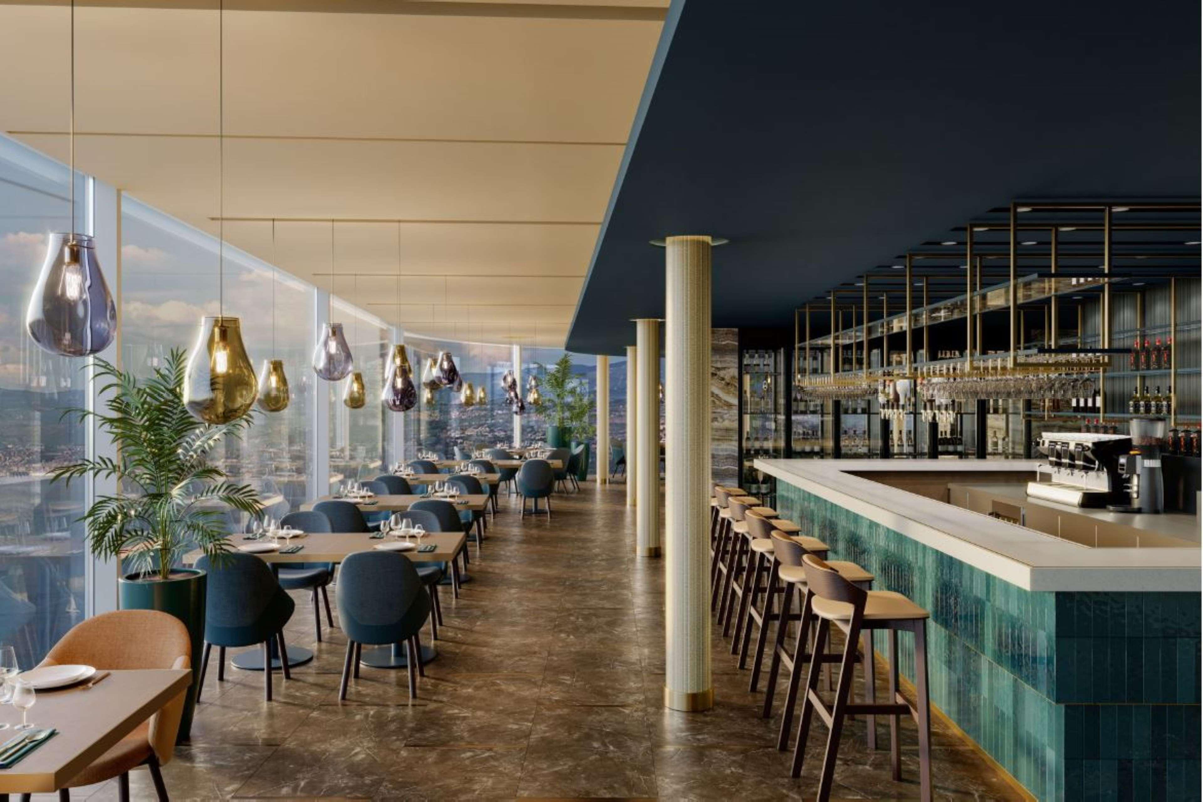 Hilton Rijeka Costabella Beach Resort And Spa Екстериор снимка The restaurant