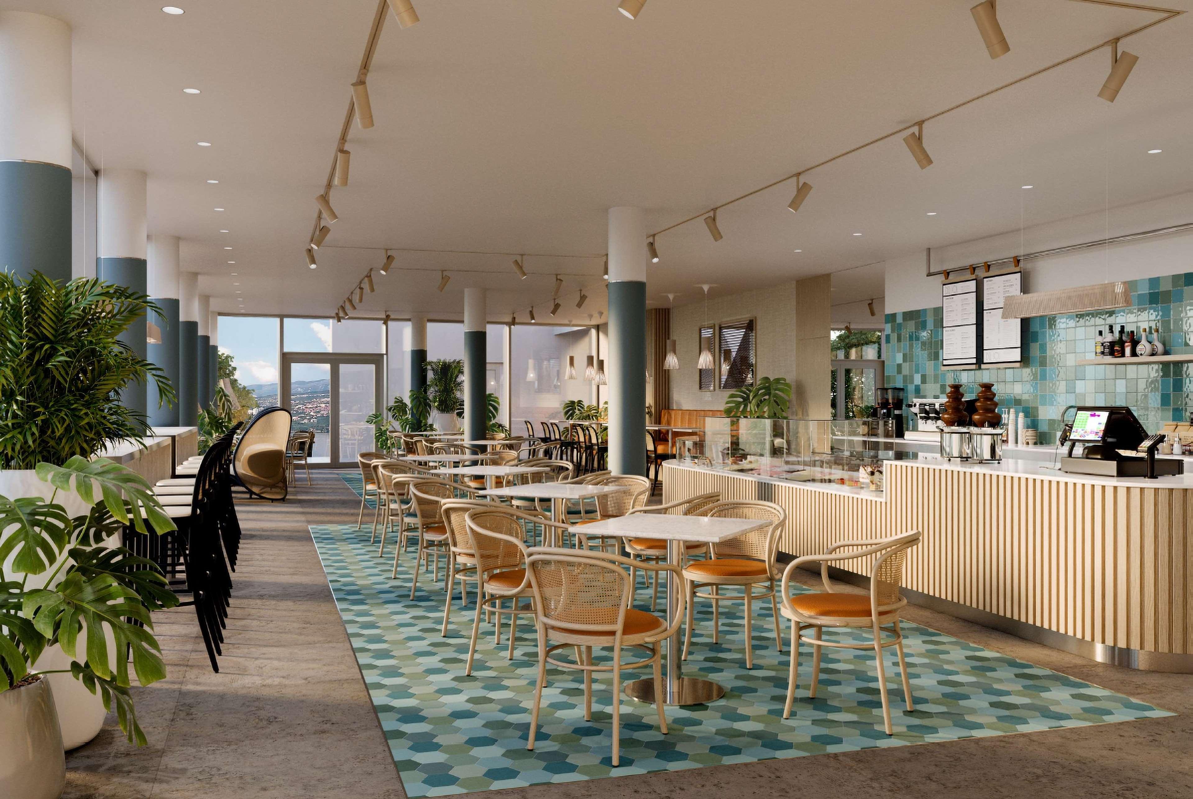 Hilton Rijeka Costabella Beach Resort And Spa Екстериор снимка The restaurant